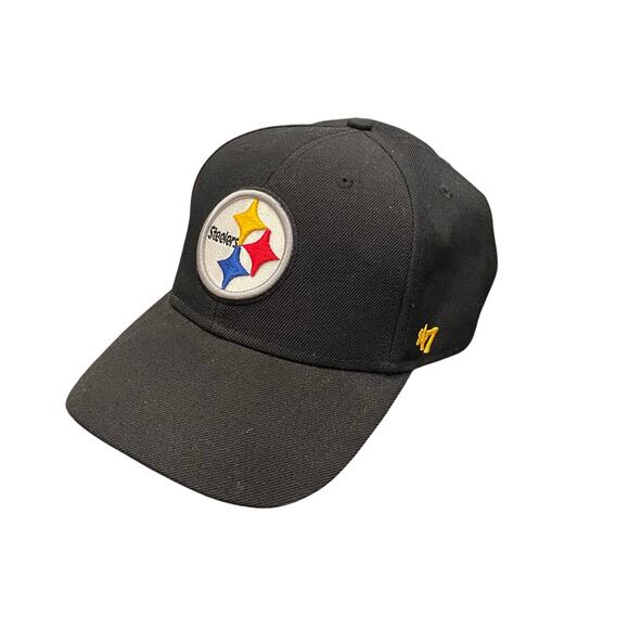 NFL Pittsburgh Steelers Mens Ball Football Cap Fan Gear Snapback Streetwear - Picture 1 of 7